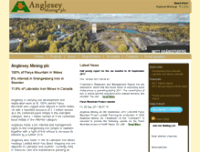 Tablet Screenshot of angleseymining.co.uk